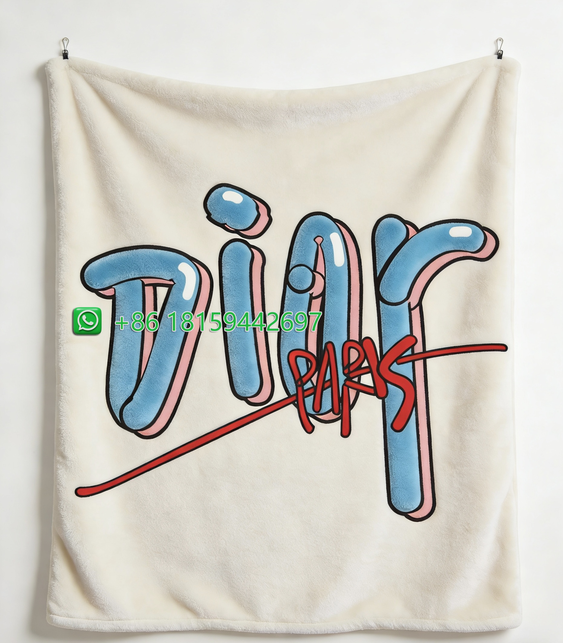 Dior Throw Blankets